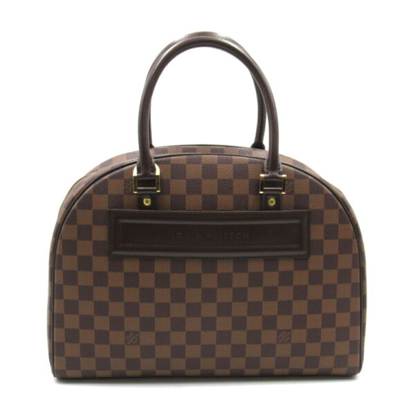 2101217362122 1 Louis Vuitton Nolita Handbag Damier Brown