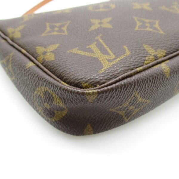 2101217455190 6 Louis Vuitton Pochette Accessoire Pouch Bag Monogram Brown