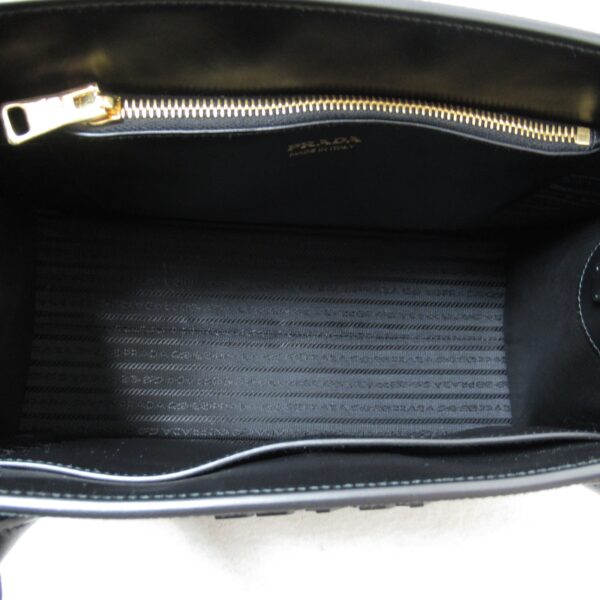 2101217477451 10 Prada 2Way Shoulder Bag Leather Black