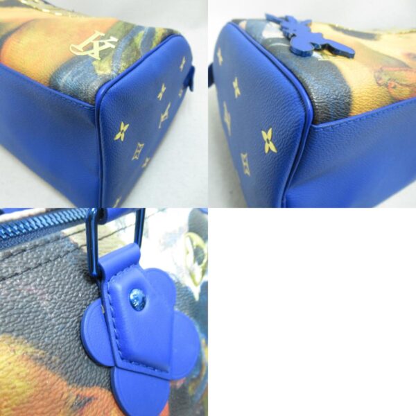 2101217483254 6c Louis Vuitton Gauguin Speedy 30 Handbag Masters Collection Blue