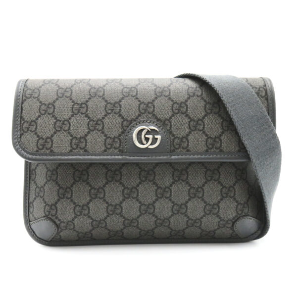 2101217485166 1 Gucci Ophidia GG Belt Bag Waist Bag Body Bag GG Supreme Gray