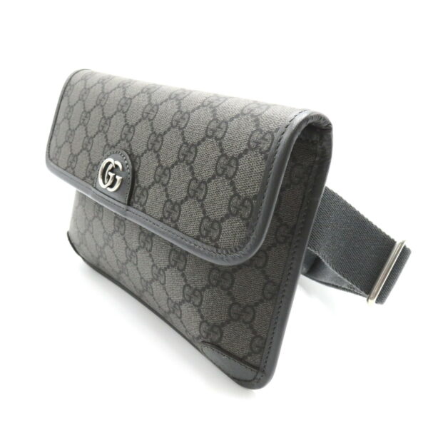 2101217485166 3 Gucci Ophidia GG Belt Bag Waist Bag Body Bag GG Supreme Gray