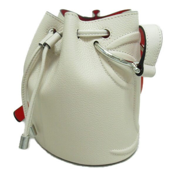 2101217495578 4 Christian Louboutin Shoulder Bag Calf Leather Ivory