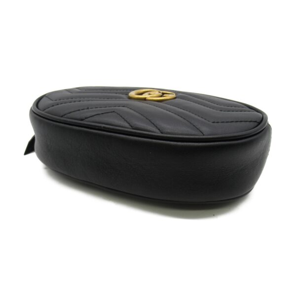 2101217520546 4 Gucci GG Marmont Shoulder Bag Leather Black