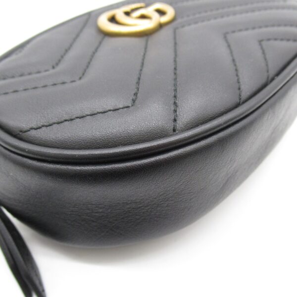 2101217520546 6 Gucci GG Marmont Shoulder Bag Leather Black