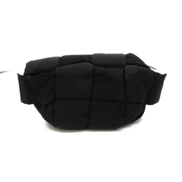 2101217523851 3 Bottega Veneta Bum Bag Cassette Waist Bag Polyester Black