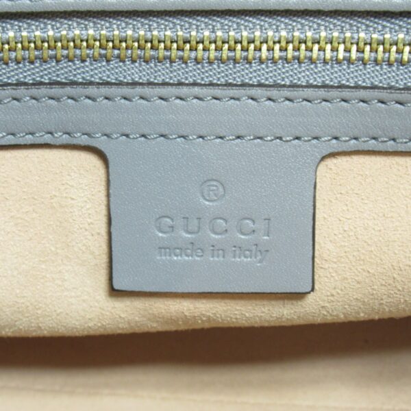 2101217529945 11 Gucci 2Way Bamboo Handbag Gray