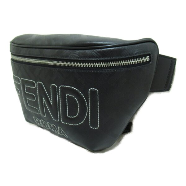 2101217530842 3 Fendi Body Bag Waist Bag Leather Brown