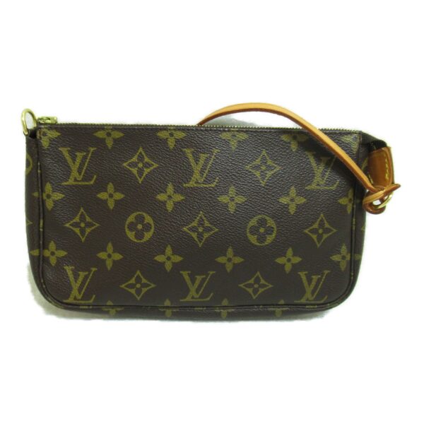 2101217533805 3 Louis Vuitton Pochette Accessoire Pouch Bag Monogram Brown