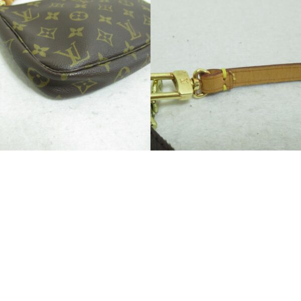 2101217533805 8c Louis Vuitton Pochette Accessoire Pouch Bag Monogram Brown