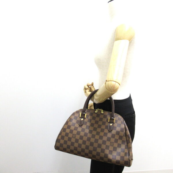 2101217536424 5 Louis Vuitton Rivera MM Handbag Bag Damier Brown