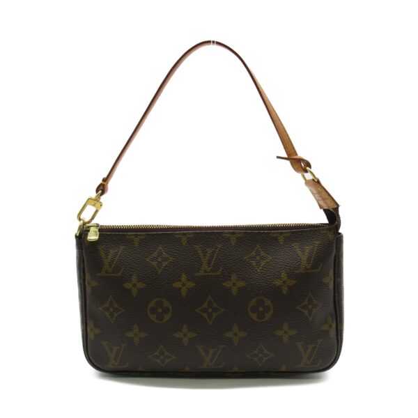 2101217537483 1 Louis Vuitton Pochette Accessoire Pouch Bag Monogram Brown