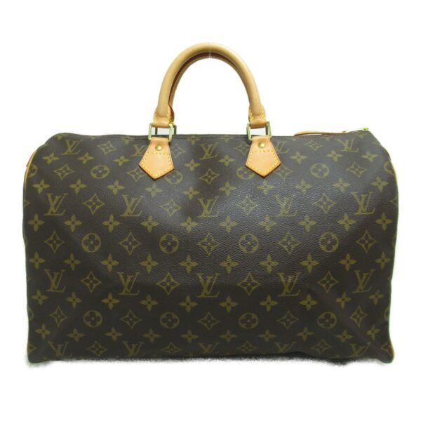 2101217537490 3 Louis Vuitton Speedy 40 Handbag Monogram Brown