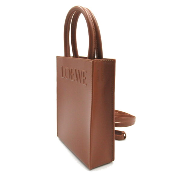 2101217538695 3 Loewe Standard A5 Tote Bag Calf Brown