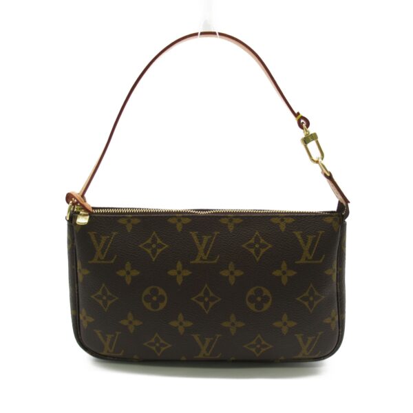 2101217539029 1 Louis Vuitton Pochette Accessoire Pouch Bag Monogram Brown