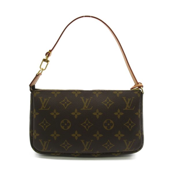 2101217539029 3 Louis Vuitton Pochette Accessoire Pouch Bag Monogram Brown