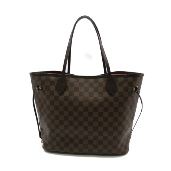 2101217539463 3 Louis Vuitton Neverfull MM Tote Bag Damier Brown