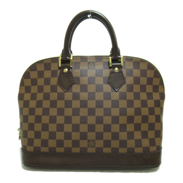 2101217541121 3 Louis Vuitton Alma Handbag Damier Brown