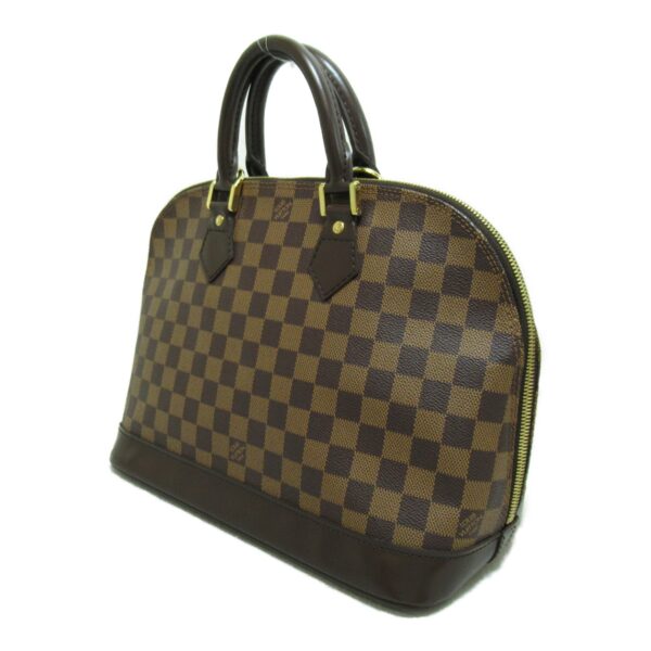 2101217541121 4 Louis Vuitton Alma Handbag Damier Brown