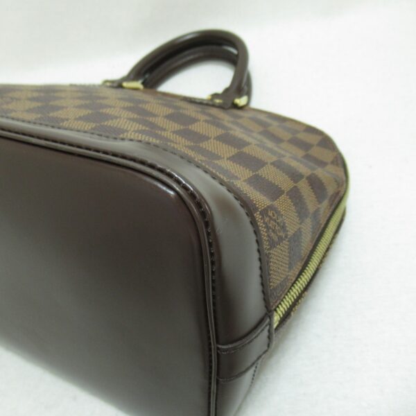 2101217541121 7 Louis Vuitton Alma Handbag Damier Brown