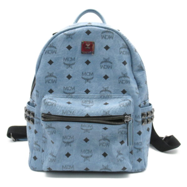 2101217567787 1 MCM Rucksack Backpack Bag Blue