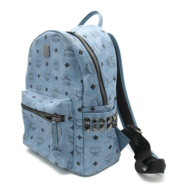 2101217567787 2 MCM Rucksack Backpack Bag Blue