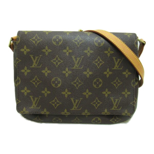 2101217568944 3 Louis Vuitton Musette Tango Long Shoulder Bag Monogram Brown