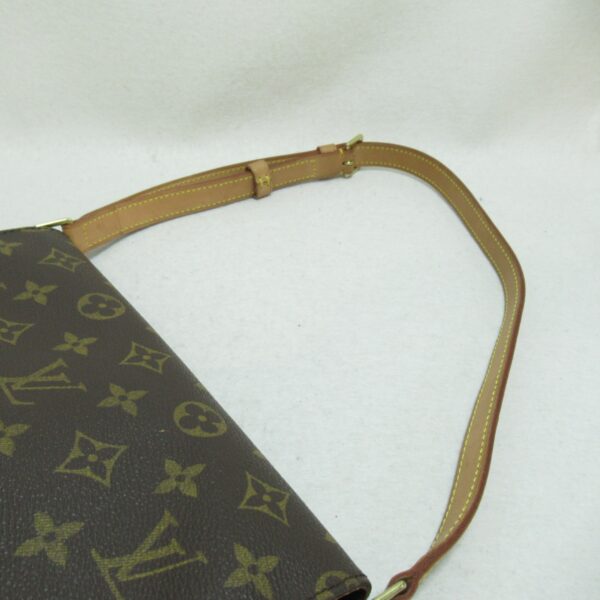 2101217568944 7 Louis Vuitton Musette Tango Long Shoulder Bag Monogram Brown