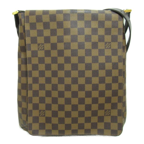 2101217568951 3 Louis Vuitton Musette Shoulder Bag Damier Brown