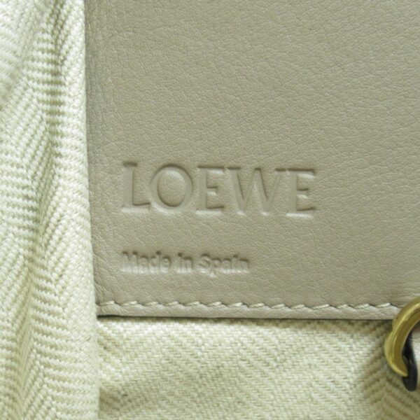 2101217571838 10 Loewe Hammock Small Shoulder Bag Leather Gray