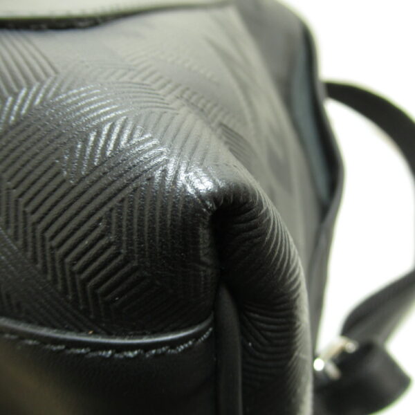 2101217576321 9 Fendi Chiodo Shadow Diagonal Backpack Leather Black