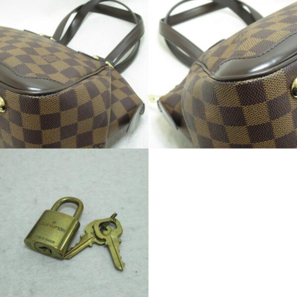 2101217582827 8c Louis Vuitton Verona PM Shoulder Bag Damier Brown