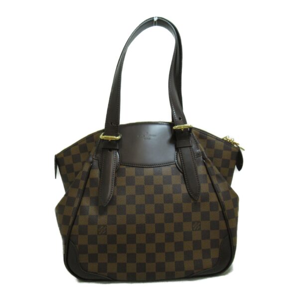 2101217621199 3 Louis Vuitton Verona MM Shoulder Bag Damier Brown