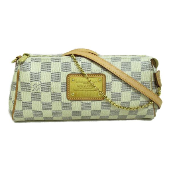 2101217623407 3 Louis Vuitton Eva 2way Shoulder Bag Damier Azur Ivory