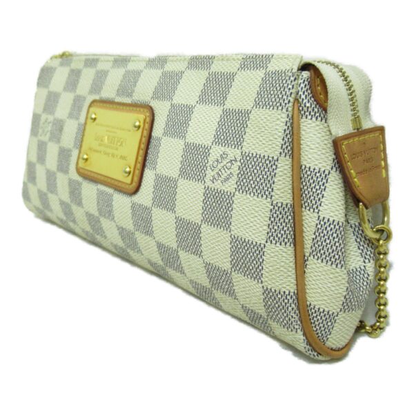 2101217623407 4 Louis Vuitton Eva 2way Shoulder Bag Damier Azur Ivory