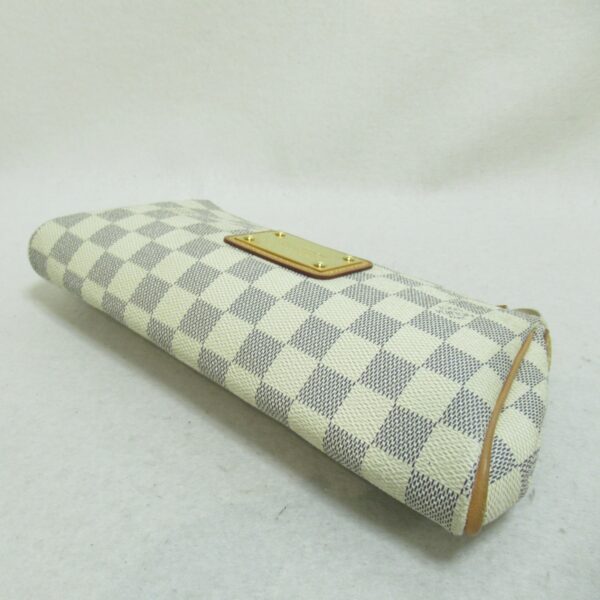 2101217623407 6 Louis Vuitton Eva 2way Shoulder Bag Damier Azur Ivory