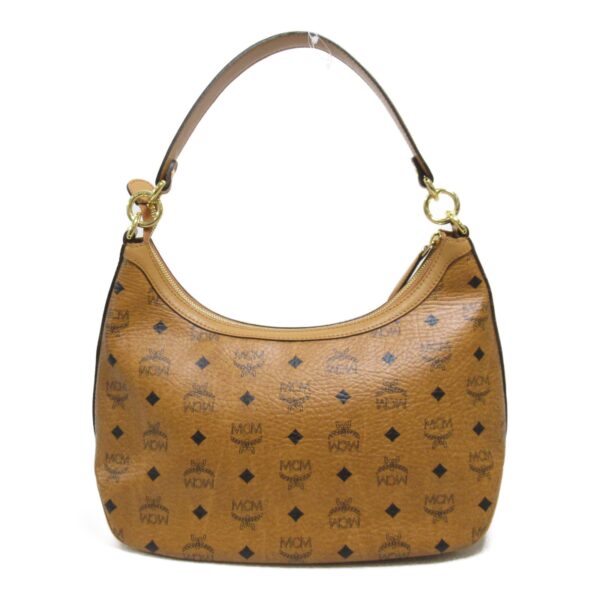 2101217624411 3 MCM 2Way Shoulder Bag Brown Camel