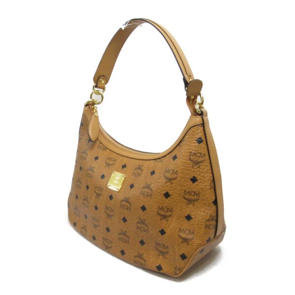 2101217624411 4 MCM 2Way Shoulder Bag Brown Camel