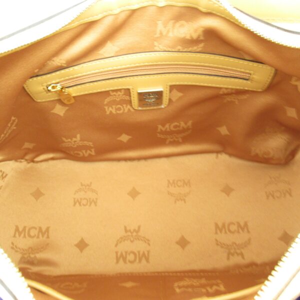 2101217624411 9 MCM 2Way Shoulder Bag Brown Camel