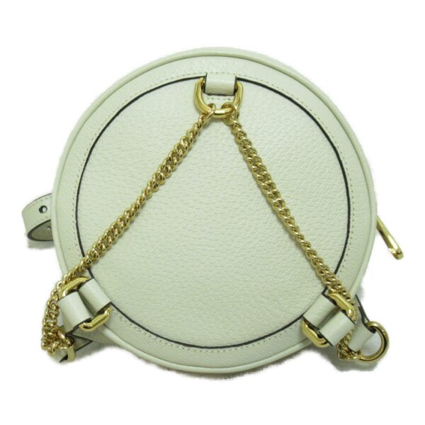 2101217625661 5 Gucci Chain Rucksack Backpack Bag Leather White