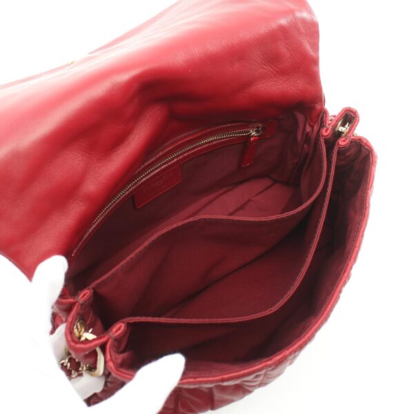 2101217631822 3 Dior Cannage Shoulder Bag Leather Red