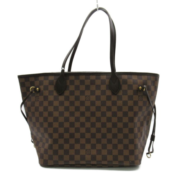 2101217632898 1 Louis Vuitton Neverfull MM Tote Bag Damier Brown