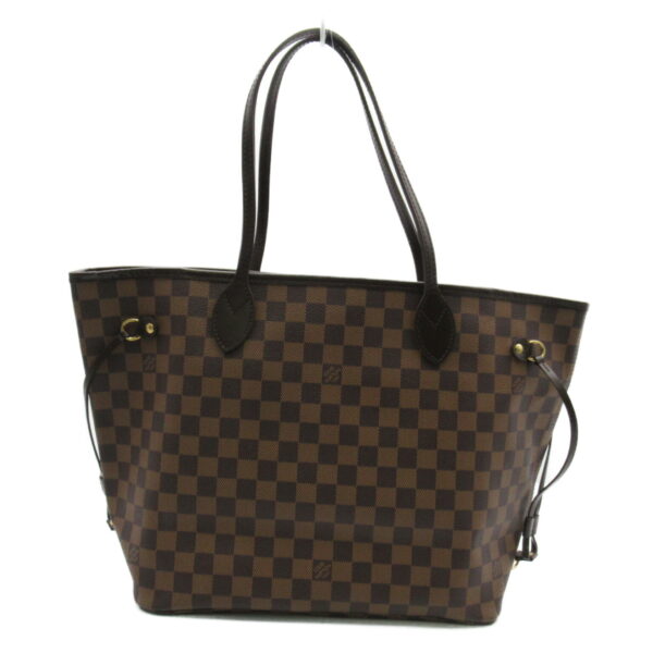 2101217632898 2 Louis Vuitton Neverfull MM Tote Bag Damier Brown