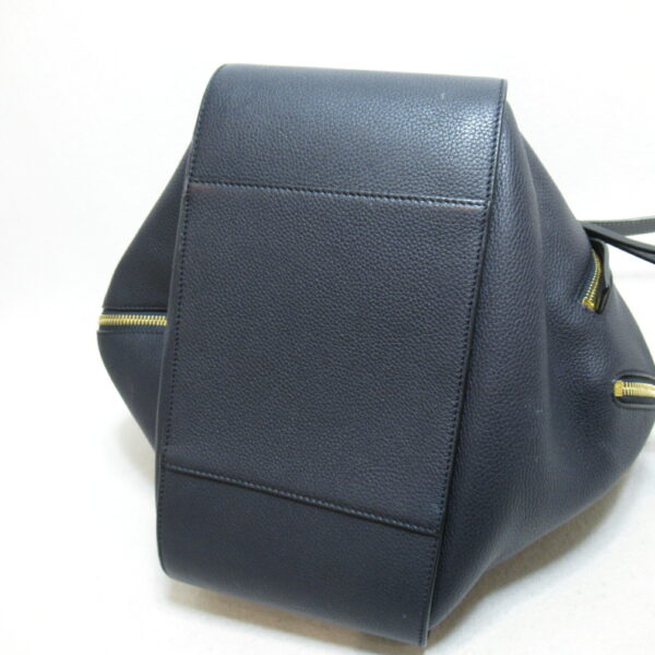 2101217670609 4 Loewe Hammock Small Shoulder Bag Leather Navy