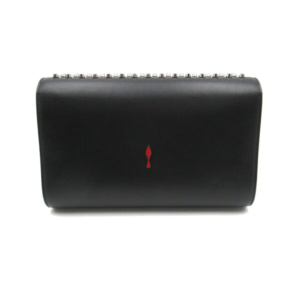 2101217678148 2 Christian Louboutin Paloma Clutch Bag Calf Leather Black