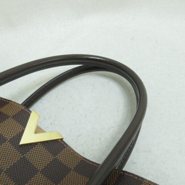 2101217692908 9 Louis Vuitton Kensington 2way Shoulder Bag Damier Brown