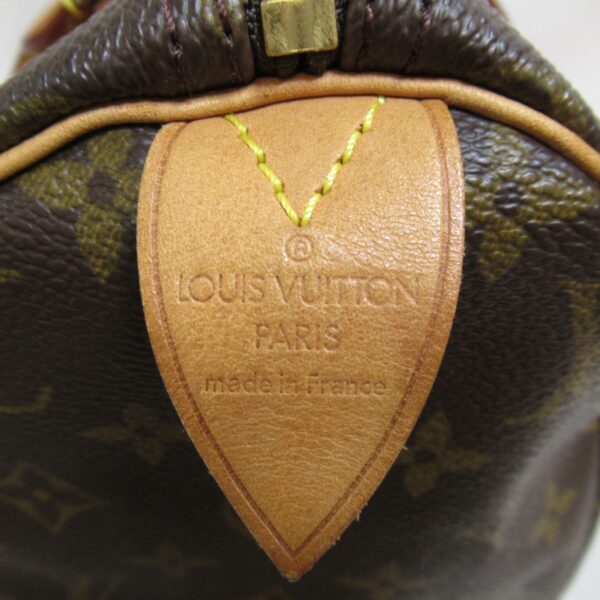 2101217693370 10 Louis Vuitton Speedy 30 Handbag Bag Monogram Brown