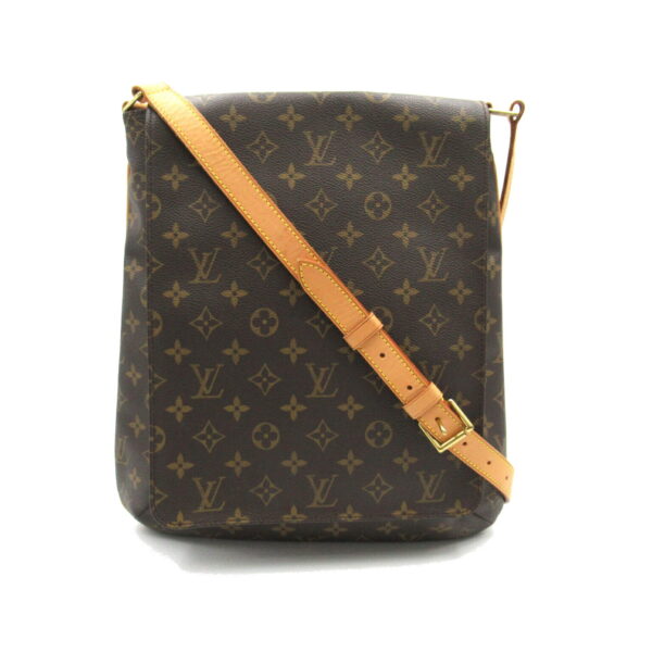 2101217697712 1 Louis Vuitton Musette Shoulder Bag Monogram Brown