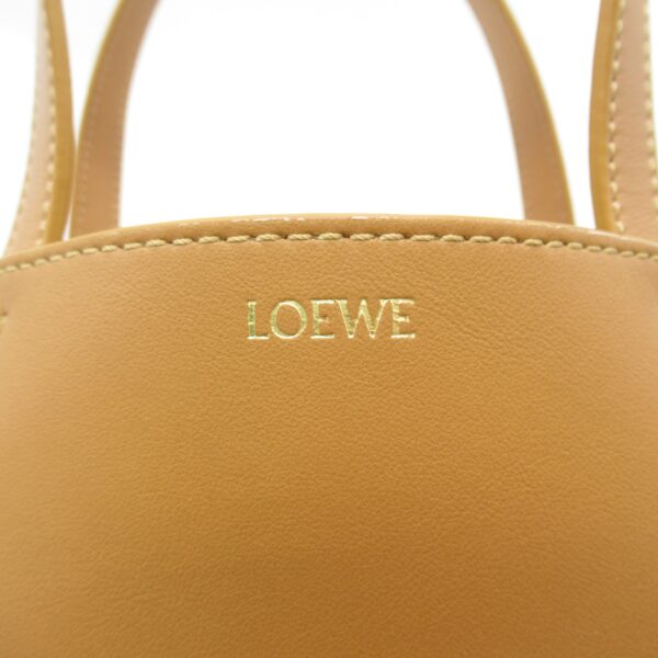 2101217701082 8 Loewe Puzzle Fold Handbag Leather Brown Camel