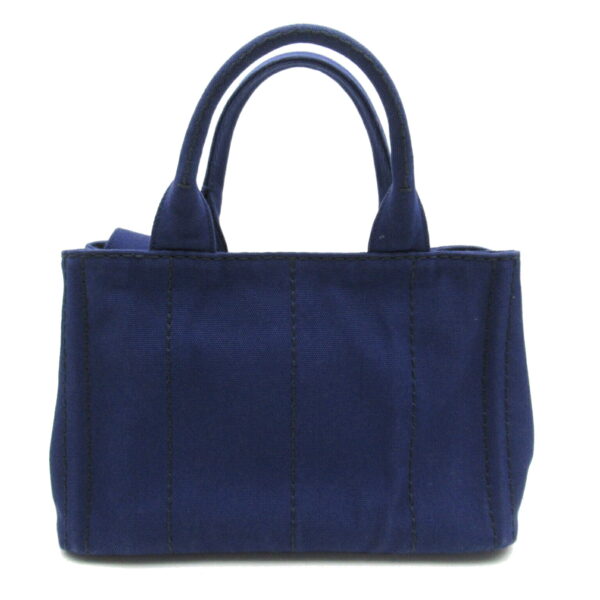 2101217701792 2 Prada 2Way Kanapa Tote Bag Navy